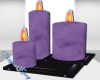 SE-Purple Black Candles