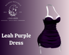 Leah Purple Dress
