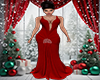 Red Grecian Gown