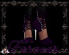 Purple Vamp Heels