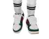 Shoes + Sock White