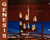 JCC Candlelit Chandelier