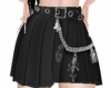 2R Black skirt
