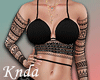 K* Black Bikini