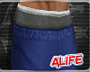 A| Leisure Pants in Blue