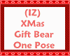 (IZ) XMas Gift Bear Pose