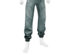 Jeans Gray Cuffed