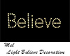 Light Believe Decoration