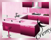 C Luxe Pink Kitchen
