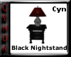 Black Nightstand