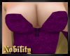 Purple Corset/bodice Top