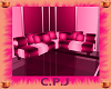 ST PR 4sitPse Pink Sofa