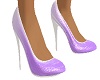 Lt Purple Shiny Heels