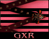 GXR~ RED Corset Straps