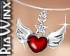 Wings Of Love Necklce