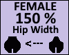 Hip Scaler 150% Female