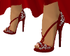 {AB} Red Jewelled Heels