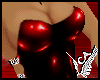 PVC Club Diamonds Red