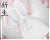 ☽ Cute Dress White.