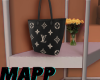 Black LouisV Tote Bag