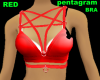 red pentagram top