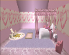 Pink Heart Baby Room