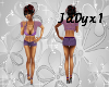 Lavendar Lace and Shorts