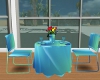 Blue Romantic Table