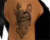 BBJ christa arm tattoo