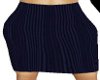 blue pinstripe skirt