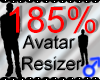 *M* Avatar Scaler 185%