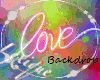 Neon Love Rainbow BG