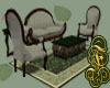 Victorian Couch Set