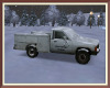 Santas Stop Snow Truck