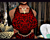 +A Red Lace Halter Top