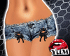 /Y/Lace Blue shorties
