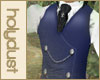 HD Victorian Vest Blue