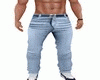 Straight denim blue