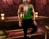 ~TQ~green velvet outfit