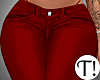 T! Lydia Red Jeans RL