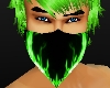 *Toxic Green Fire Mask