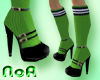 HeelsW.Socks/Green