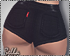 ^B^ Black Shorts RL
