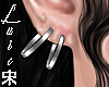 宋' Hoop Earrings S/