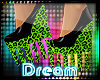 DM~BAD girl pvc green
