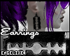 {EX}Razorblade Earrings