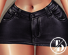 Leather | Skirt Black