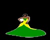 Jamaican gown slim