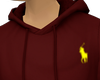 Polo R.L Maroon Hoody