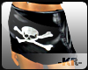 [KR] Lather Skull Skirt